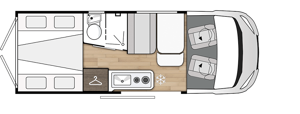 plano camper 120 UP