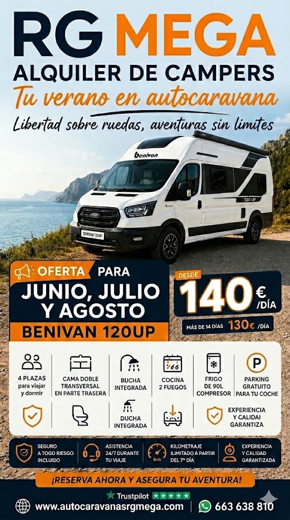 alquillar camper sevilla